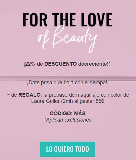 Lookfantastic regalo descuento estudiante